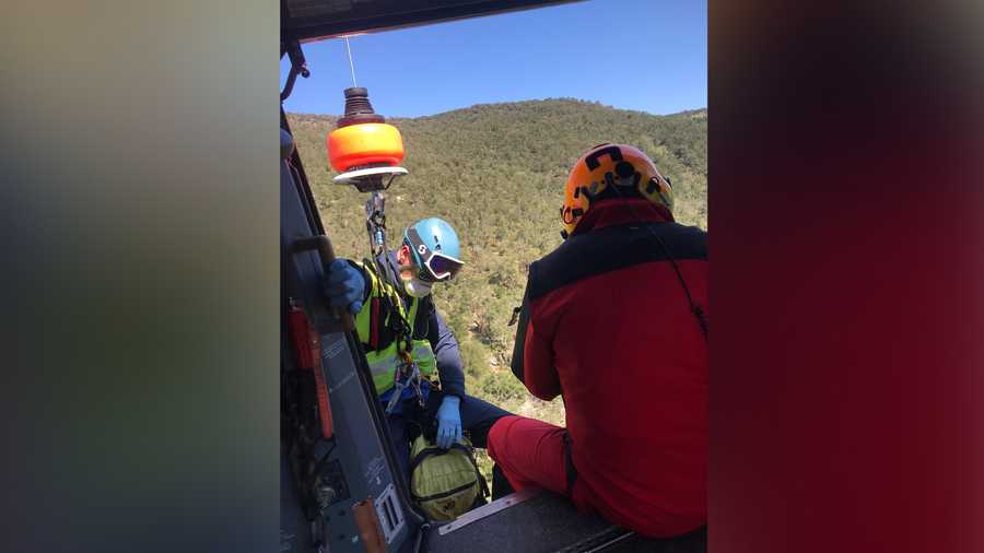 The man got into difficulty trying to cross the Pyrenees mountain range into Spain.