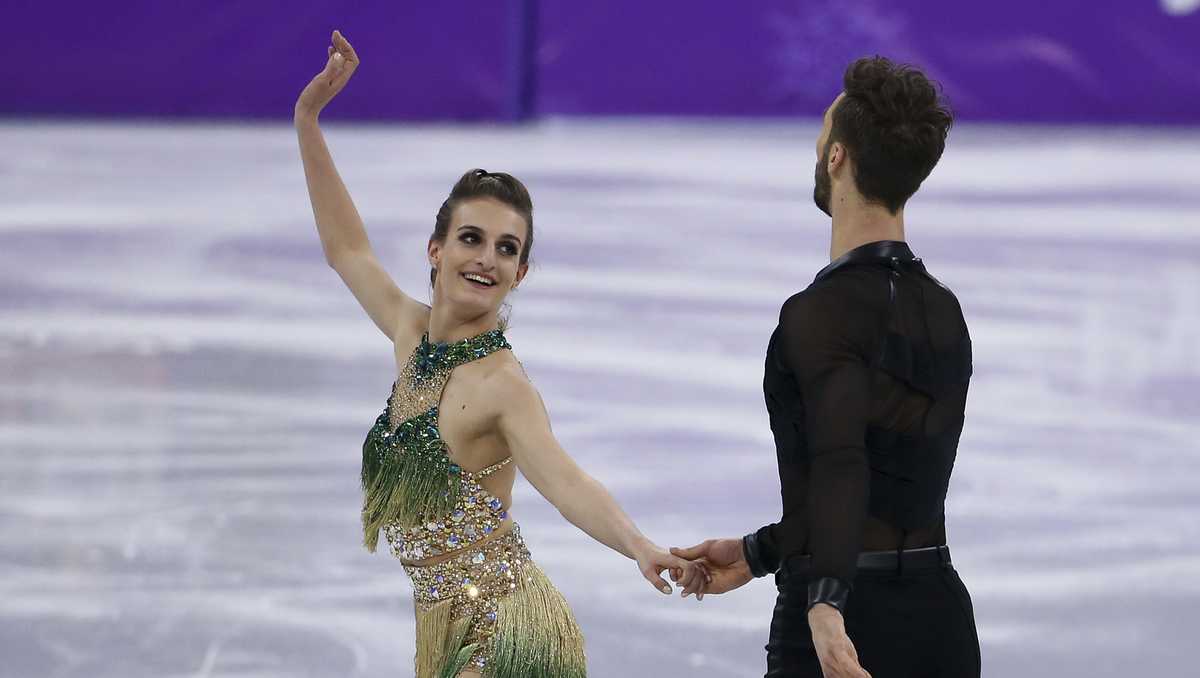 Wardrobe Malfunction Leaves French Ice Dancer Exposed During Olympic Performance