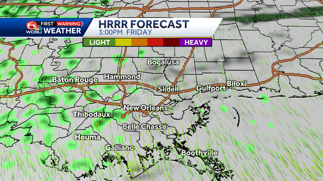 New Orleans weather forecast when will tornadoes hit Saturday