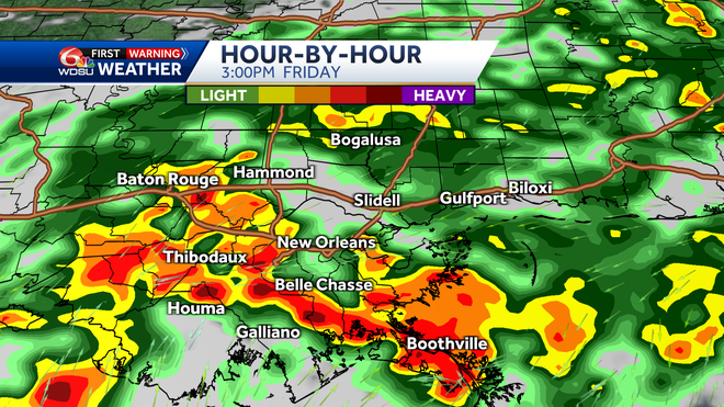 New Orleans flood threat from Invest 90-L