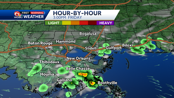 New Orleans weather forecast tropical outlook Gulf hurricane