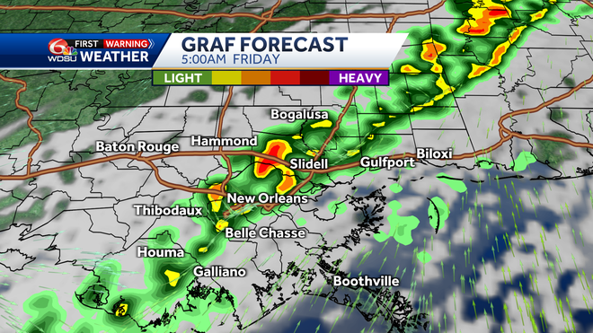 graf forecast 5 am friday