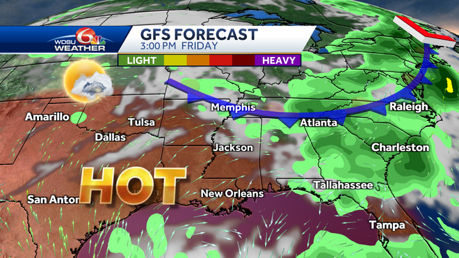 New Orleans forecast excessive heat warning weather alert day