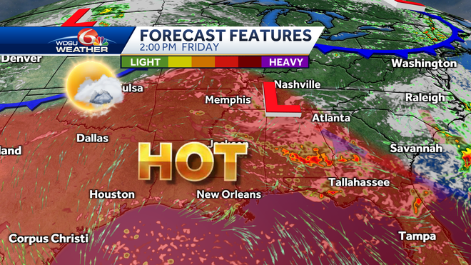 New Orleans forecast excessive heat warning