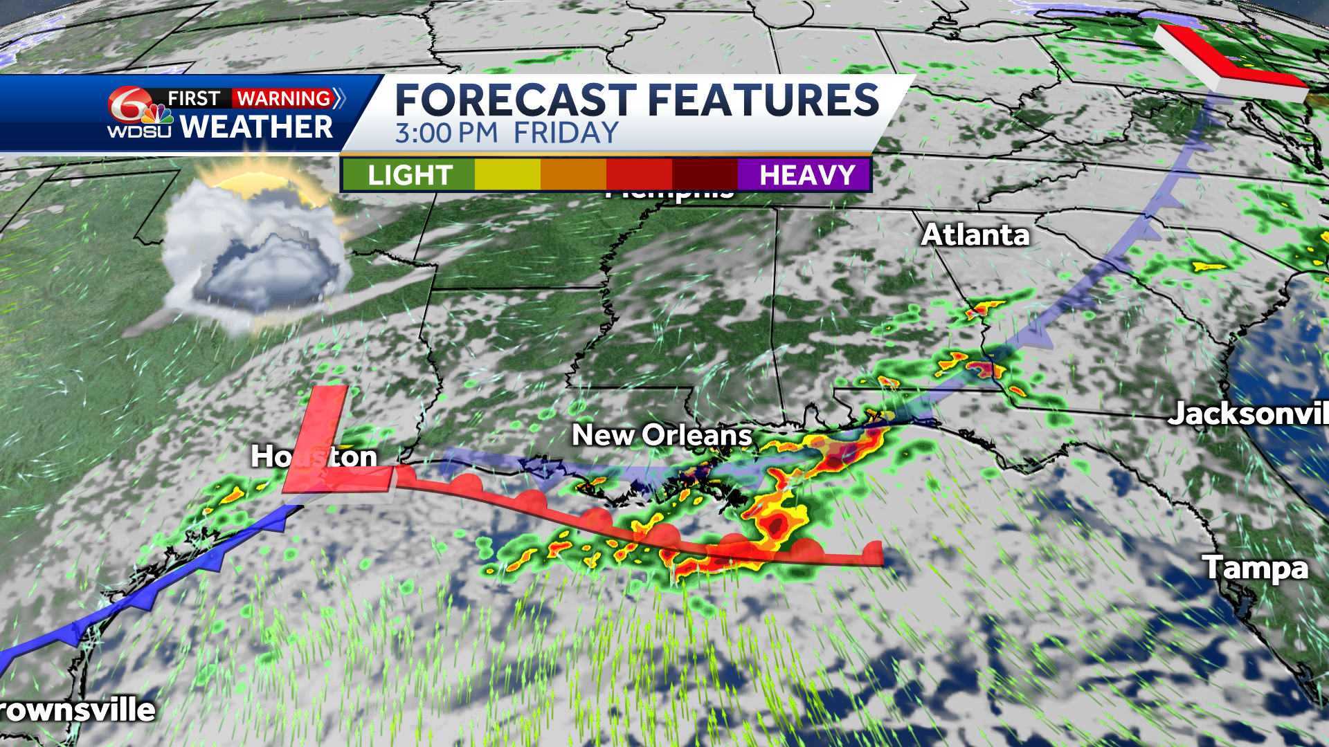 New Orleans Forecast Rain Chances High Temp Parade Forecast   Fri 6567cb6f0baef 