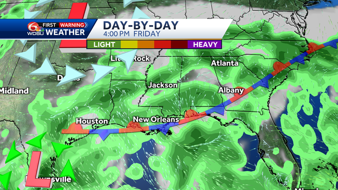 Friday weather characteristics