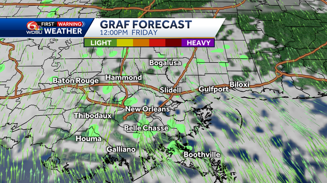 New Orleans weather forecast when storms hit Saturday tornadoes