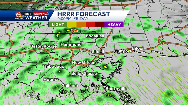 New Orleans weather forecast when will tornadoes hit Saturday