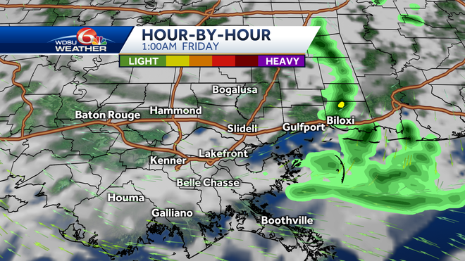 New Orleans severe weather flooding tornado risk