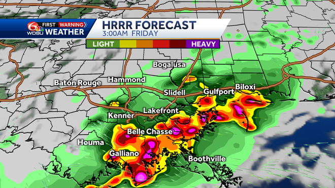 New Orleans rain forecast how much rain will I get flood risk