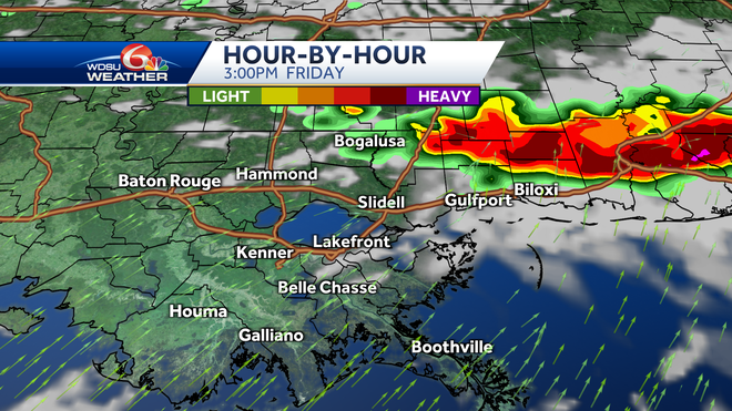 New Orleans heat advisory forecast heat wave