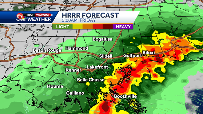 New Orleans rain forecast how much rain will I get flood risk