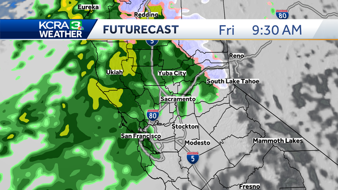 NorCal Weather Impact Day Friday kicks off stretch of needed rain, snow