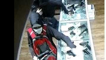 Suspect accused of stealing multiple firearms