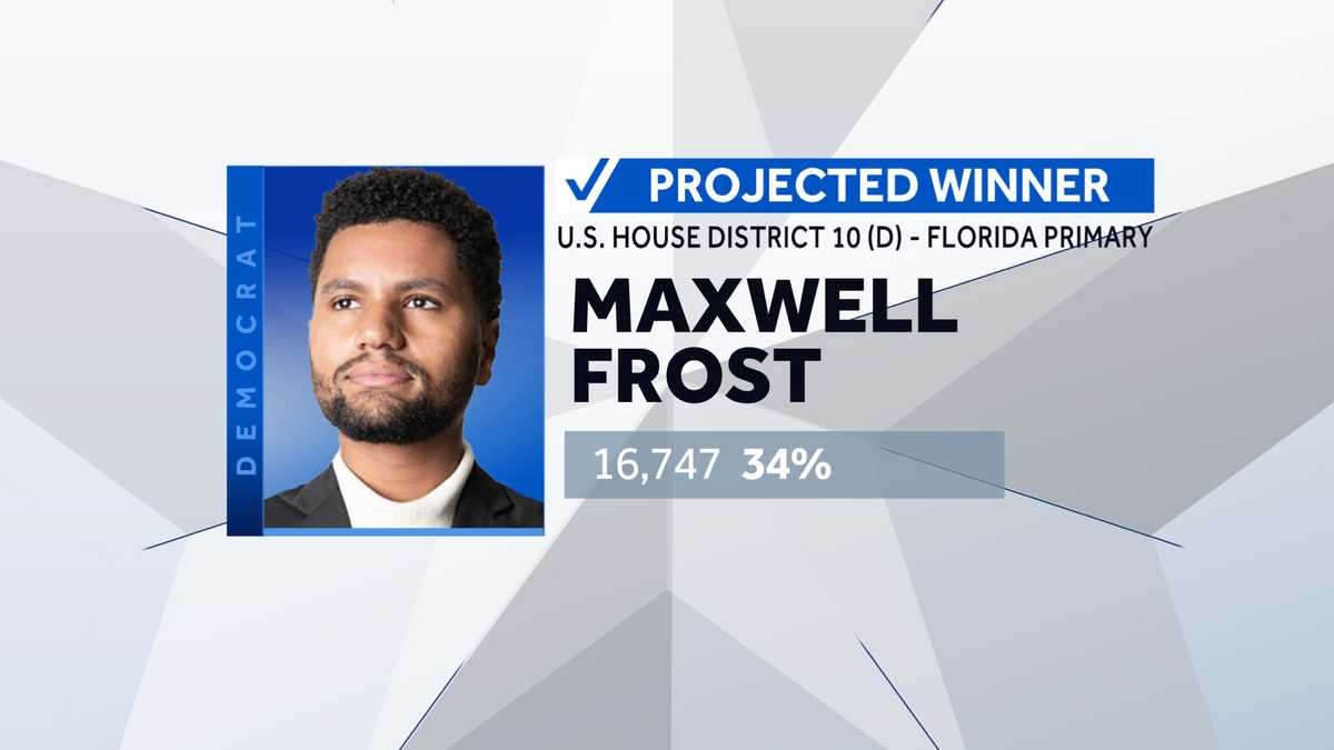 Frost Wins Florida U S House District 10 Democratic Primary