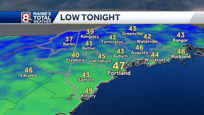 Frost advisory issued for parts of Maine to start the weekend