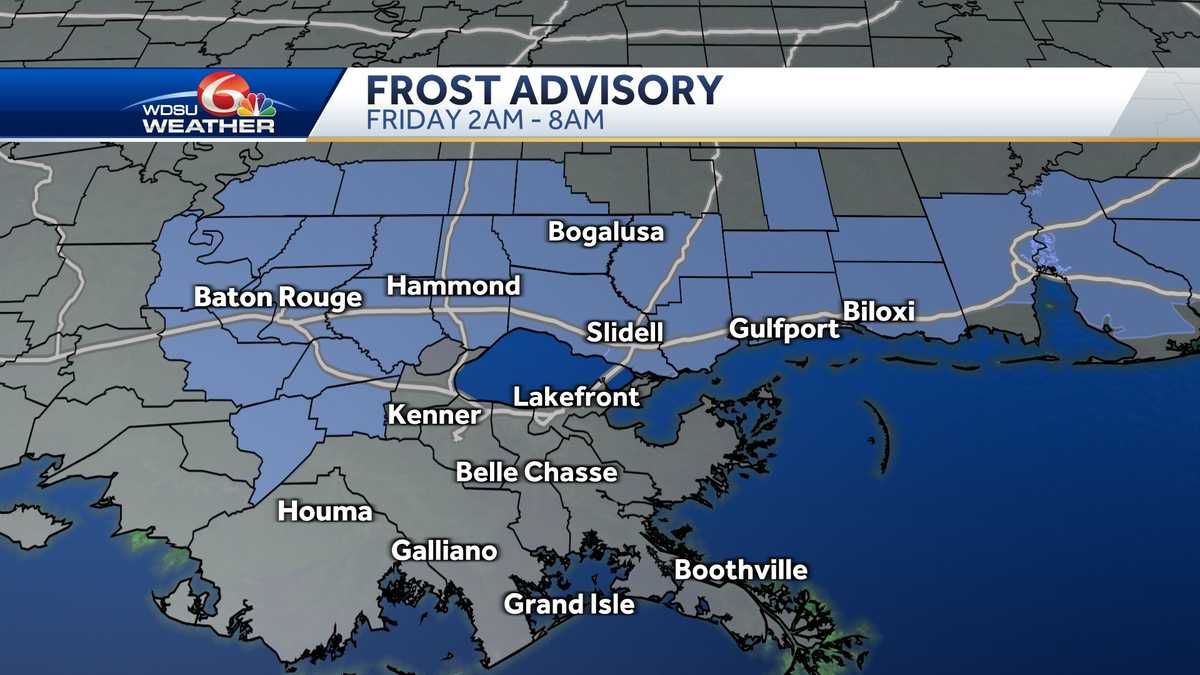 Not an April Fools joke, a frost advisory has been issued for parts of ...
