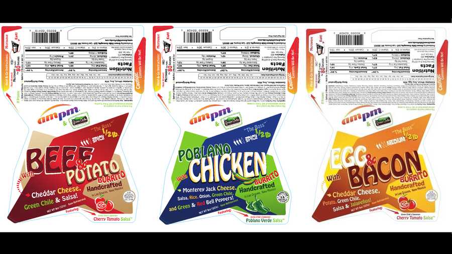 Frozen burritos recalled due to listeria, company relocates