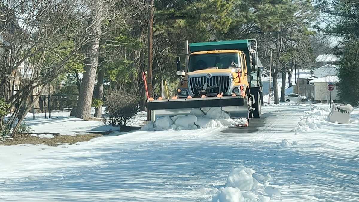 River Valley roads remain slick as crews work to clear snow and ice