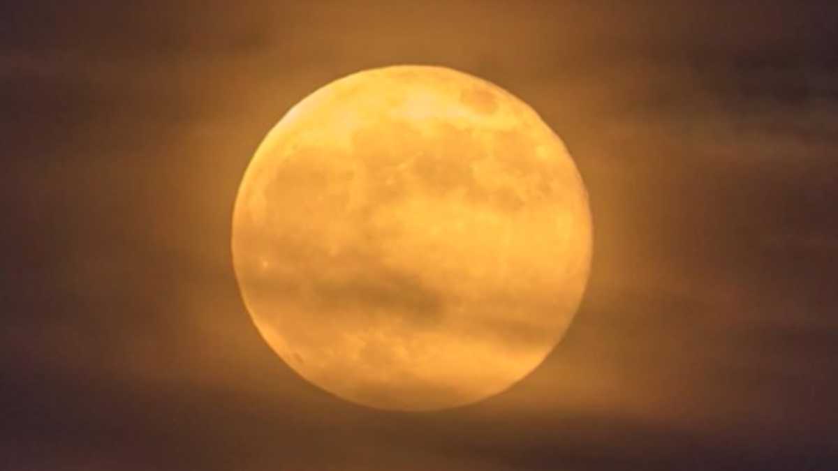 Full moons in October Harvest moon tonight and a rare blue moon on