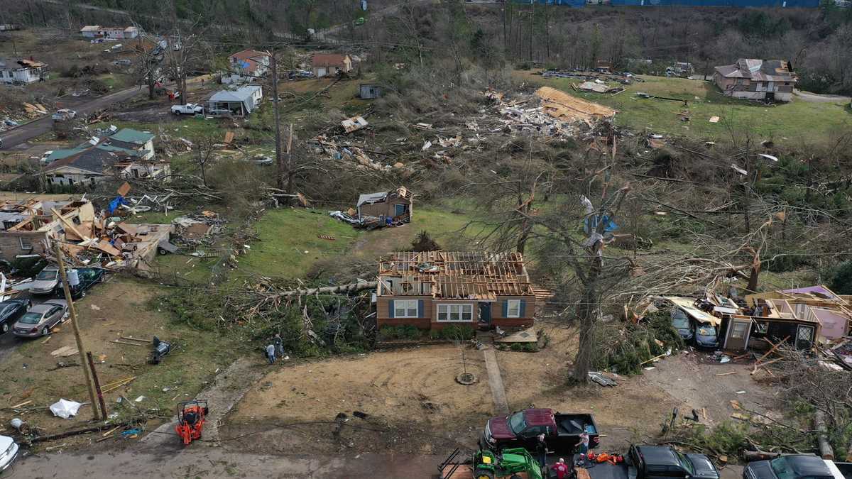 Photo gallery Tornado strikes heart of Fultondale, Alabama