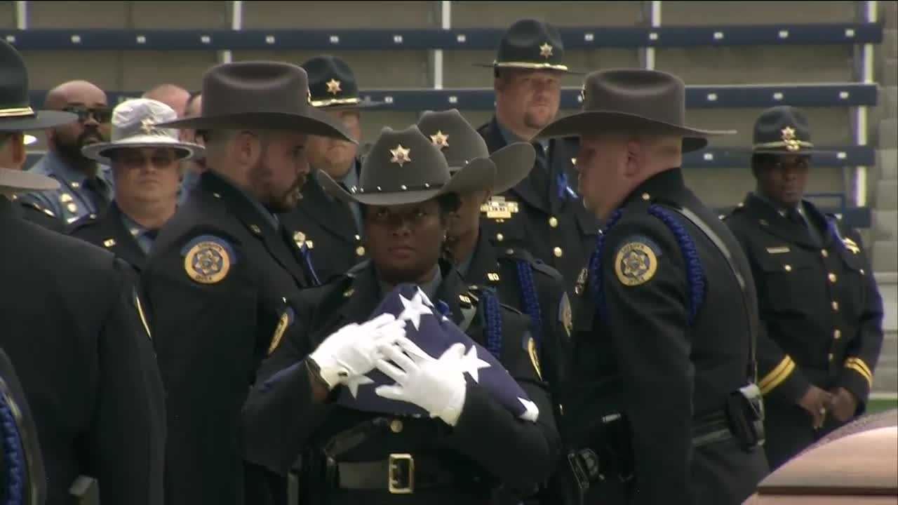 Images Of Funeral Service For 2 Deputies Killed In The Line Of Duty