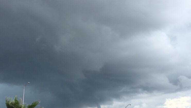Check out these funnel cloud photos from Tuesday (8/15)