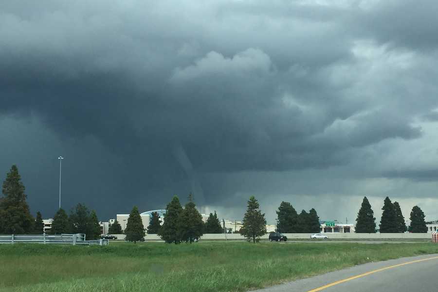 Check out these funnel cloud photos from Tuesday (8/15)
