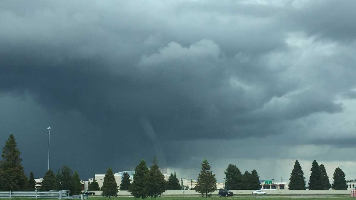 Check out these funnel cloud photos from Tuesday (8/15)