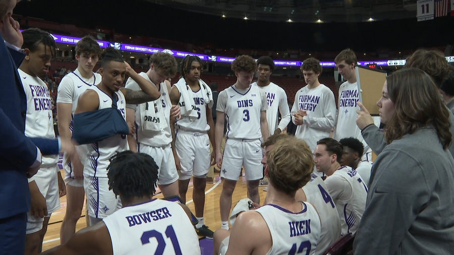 Furman men's basketball team wins close game against South Carolina State