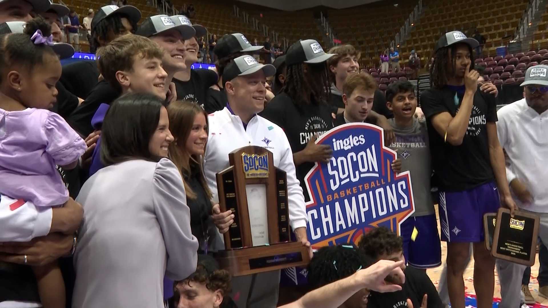 The Furman Paladins punch their ticket to March Madness