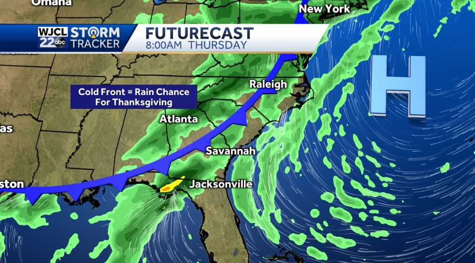 Superb Saturday but rain chances returning by tomorrow. Take a look - WJCL