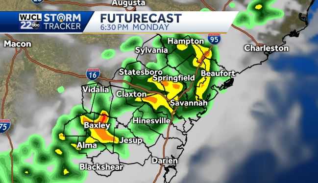 Sunny Sunday but rain returning to the forecast - WJCL