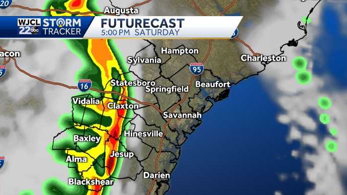 IMPACT WEATHER DAY: Strong — even severe — storms possible today - WJCL