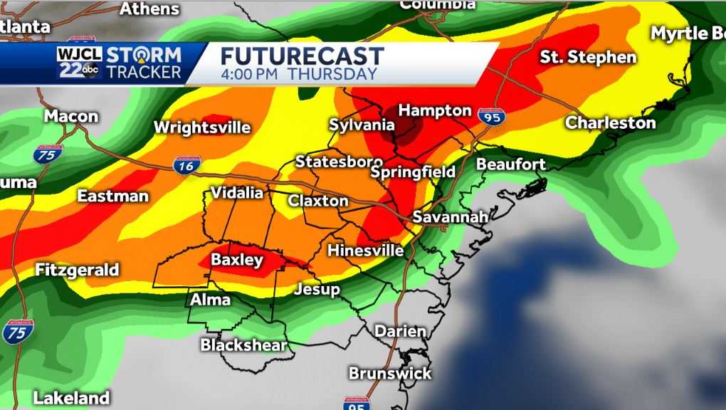 Lots of sun today-tomorrow but severe storms possible on Thursday - WJCL