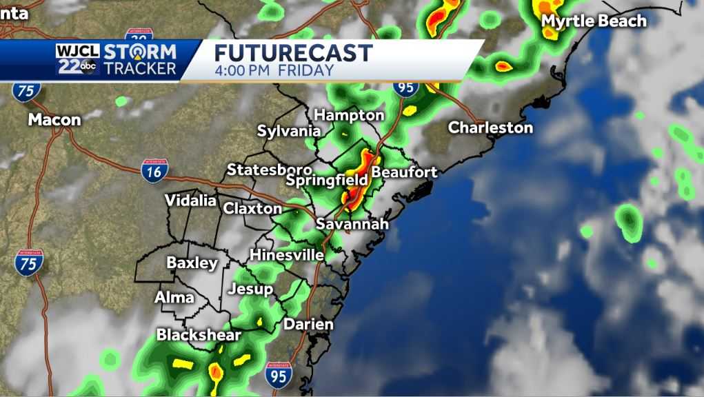 Mainly dry today but more rain is on the way - WJCL