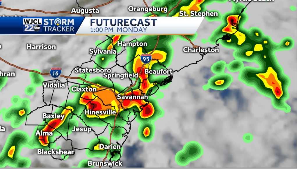 Rain likely today with 1-2 inches of rain possible - WJCL