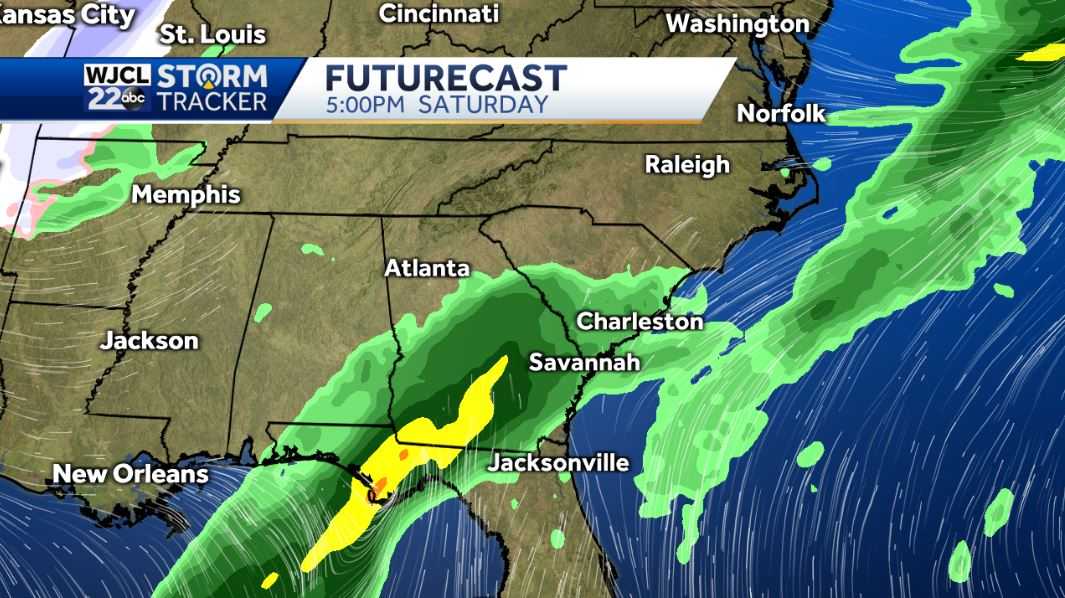 Pleasantly mild today with a few showers - WJCL