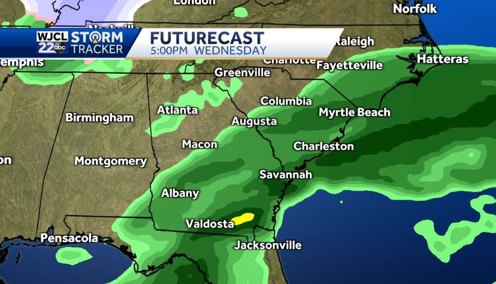 Spring-like highs today and tomorrow - WJCL