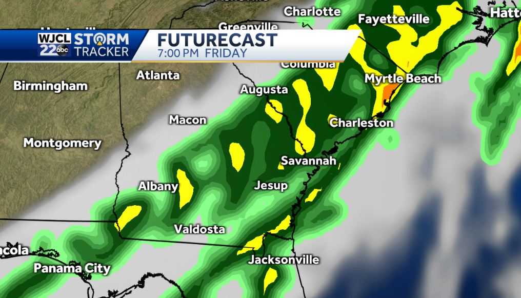 Lots of sun today but rain in the forecast - WJCL