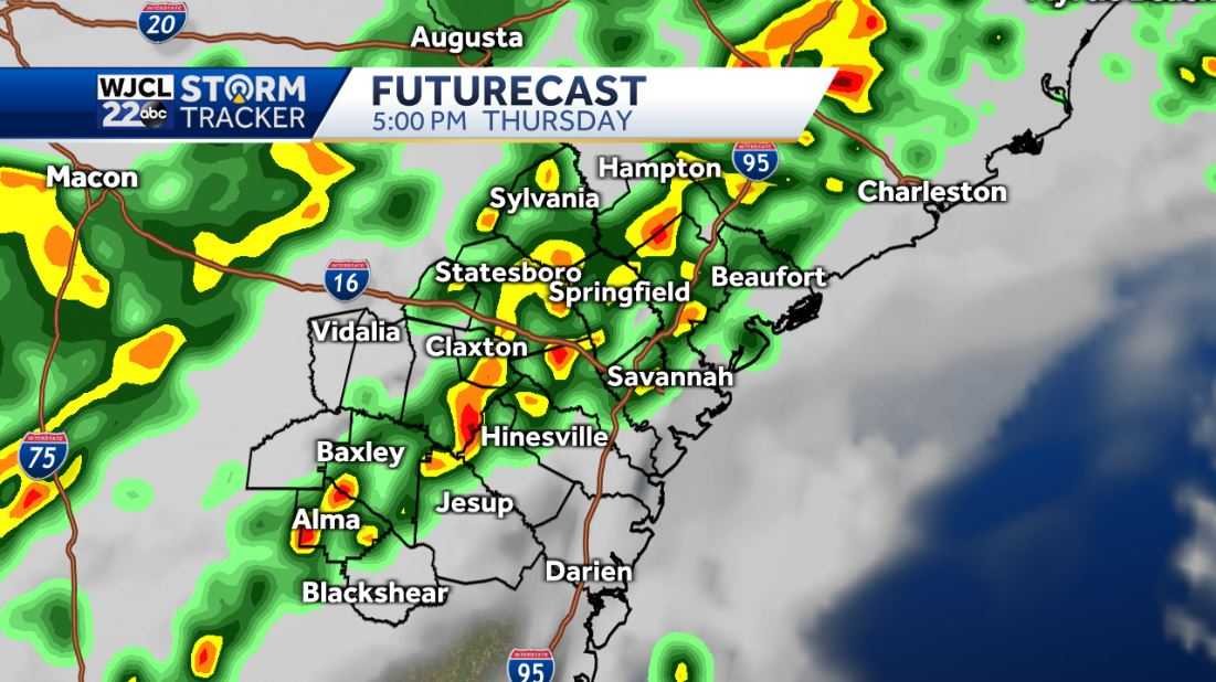Dry today but strong thunderstorms possible on Thursday - WJCL