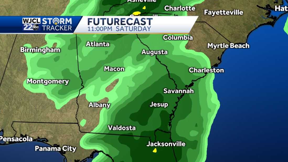Dry weather continues but showers and storms in the forecast - WJCL