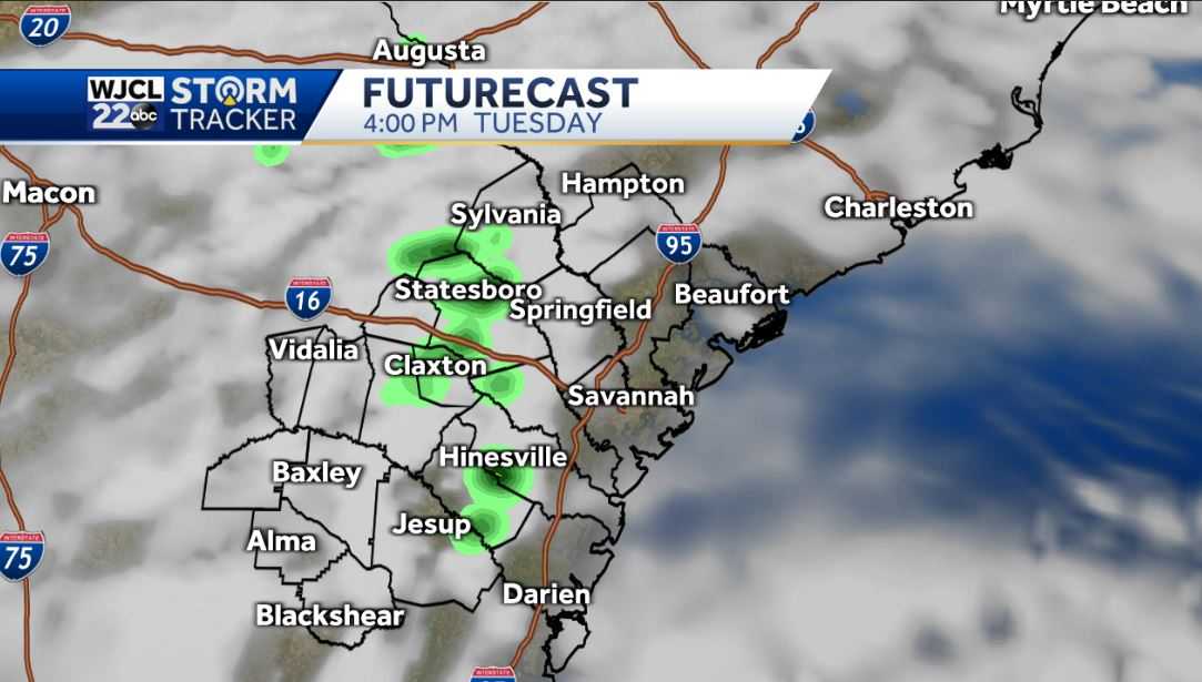 Lots of sun this afternoon and pleasantly warm - WJCL