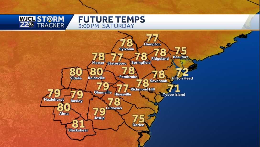 Beautiful weather in the forecast for the weekend - WJCL
