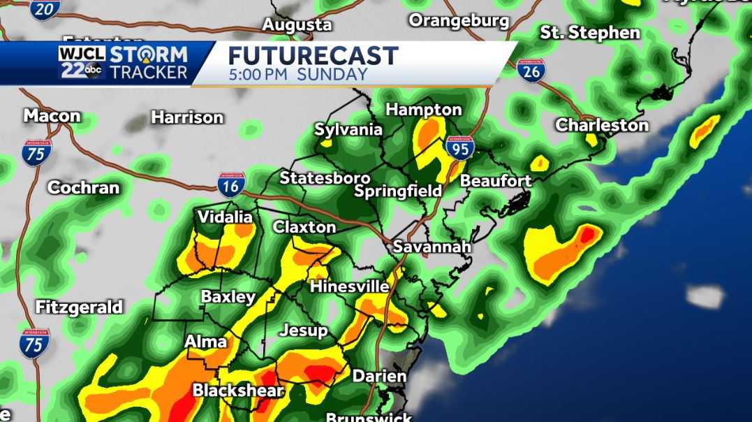 Warm weather and severe storms possible for the holiday weekend - WJCL