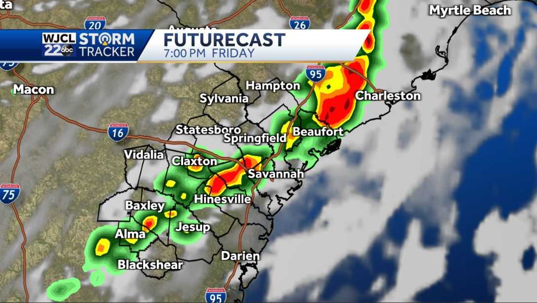Summer-like weather and tracking possible severe storms tomorrow - WJCL