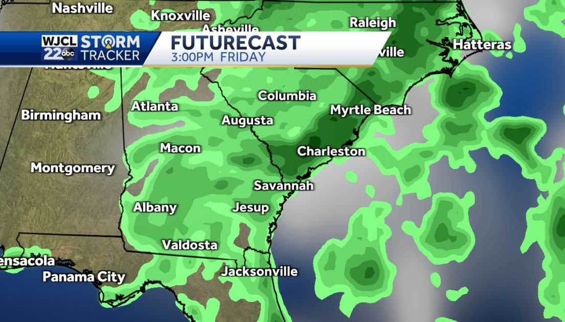 More beautiful weather today and much-needed rain in the forecast - WJCL