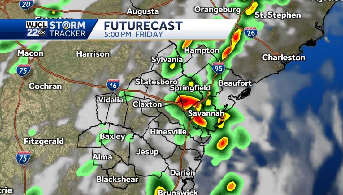 Warm and humid weather in the forecast and rain likely by Friday - WJCL