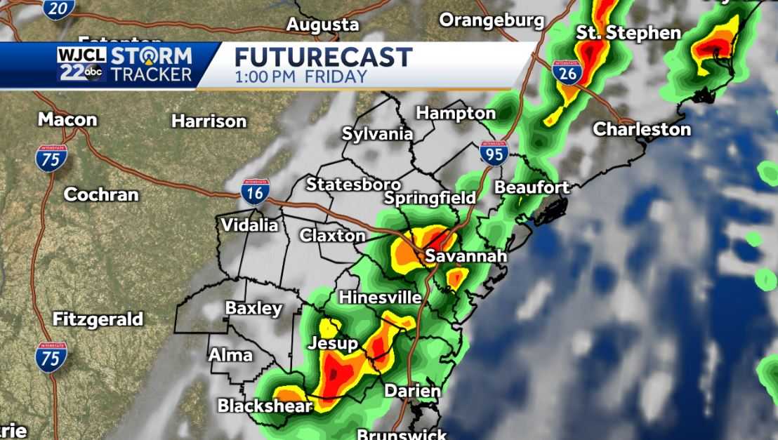 Mainly Dry Today But A Good Chance For Rain And Storms On Friday