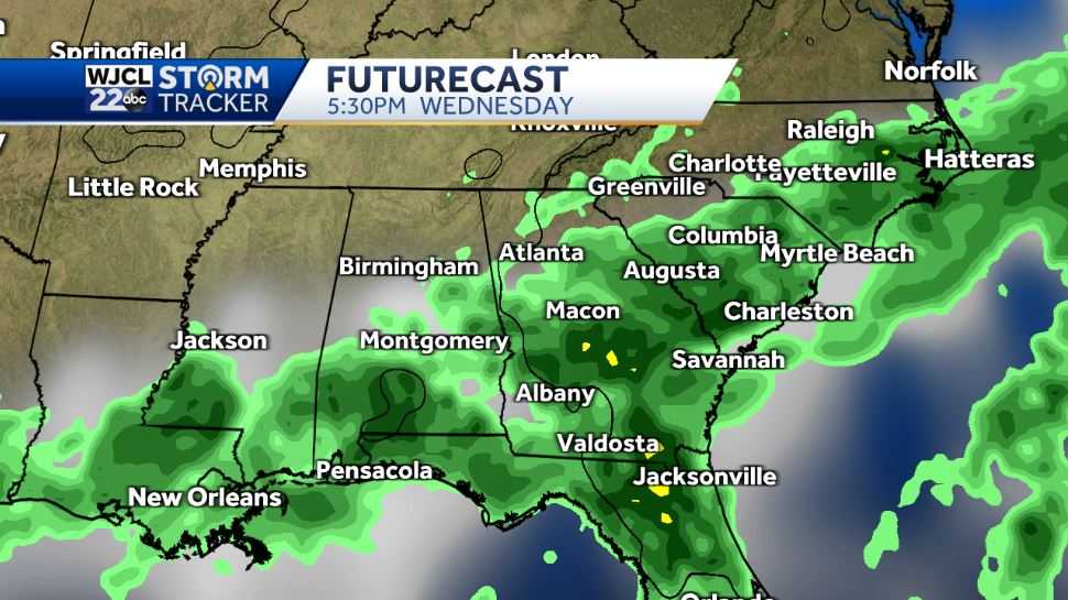Warm and dry for Sunday but much-needed rain is in the forecast - WJCL